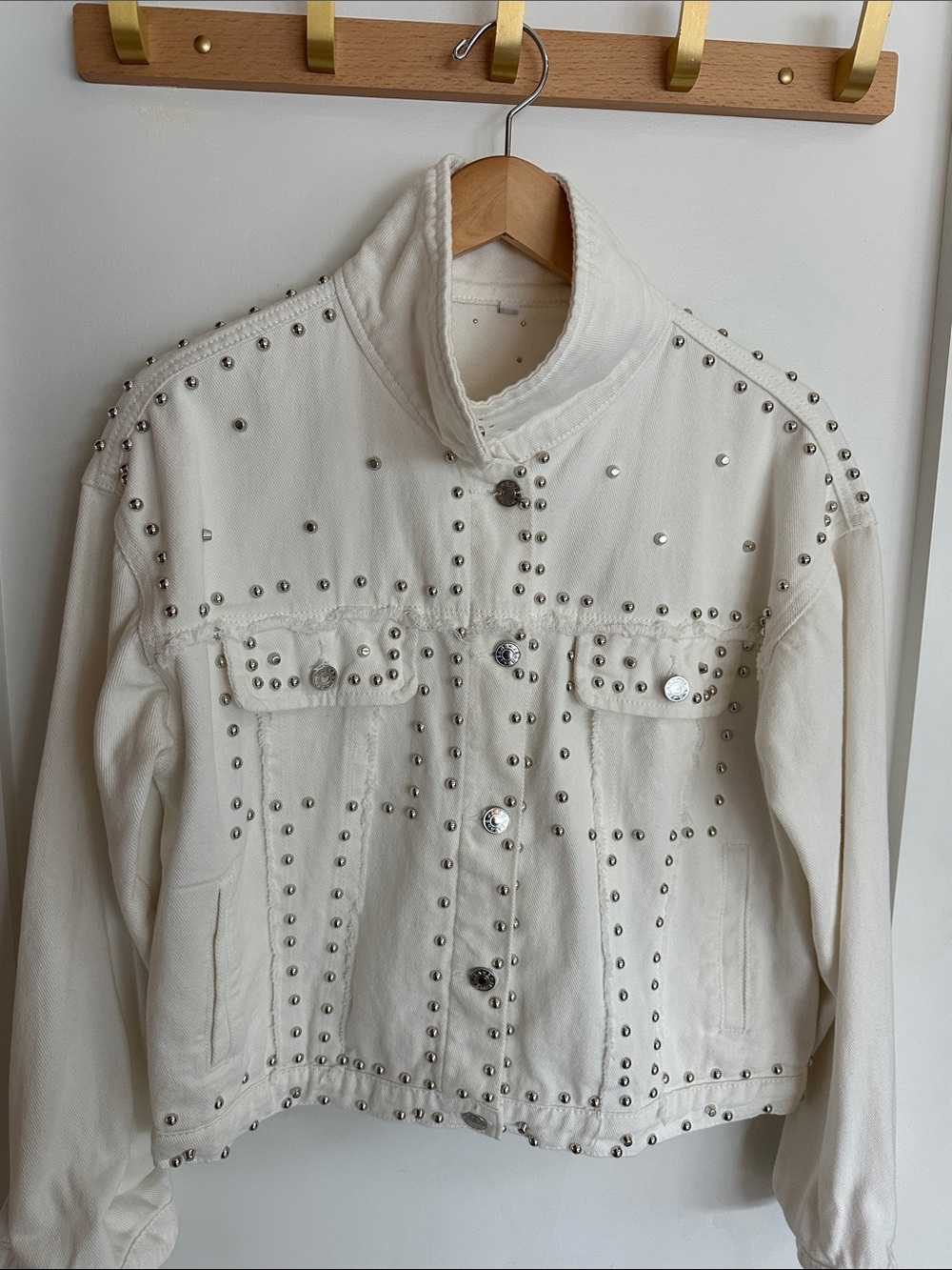 Studded Jean Jacket - Picture 4 of 6
